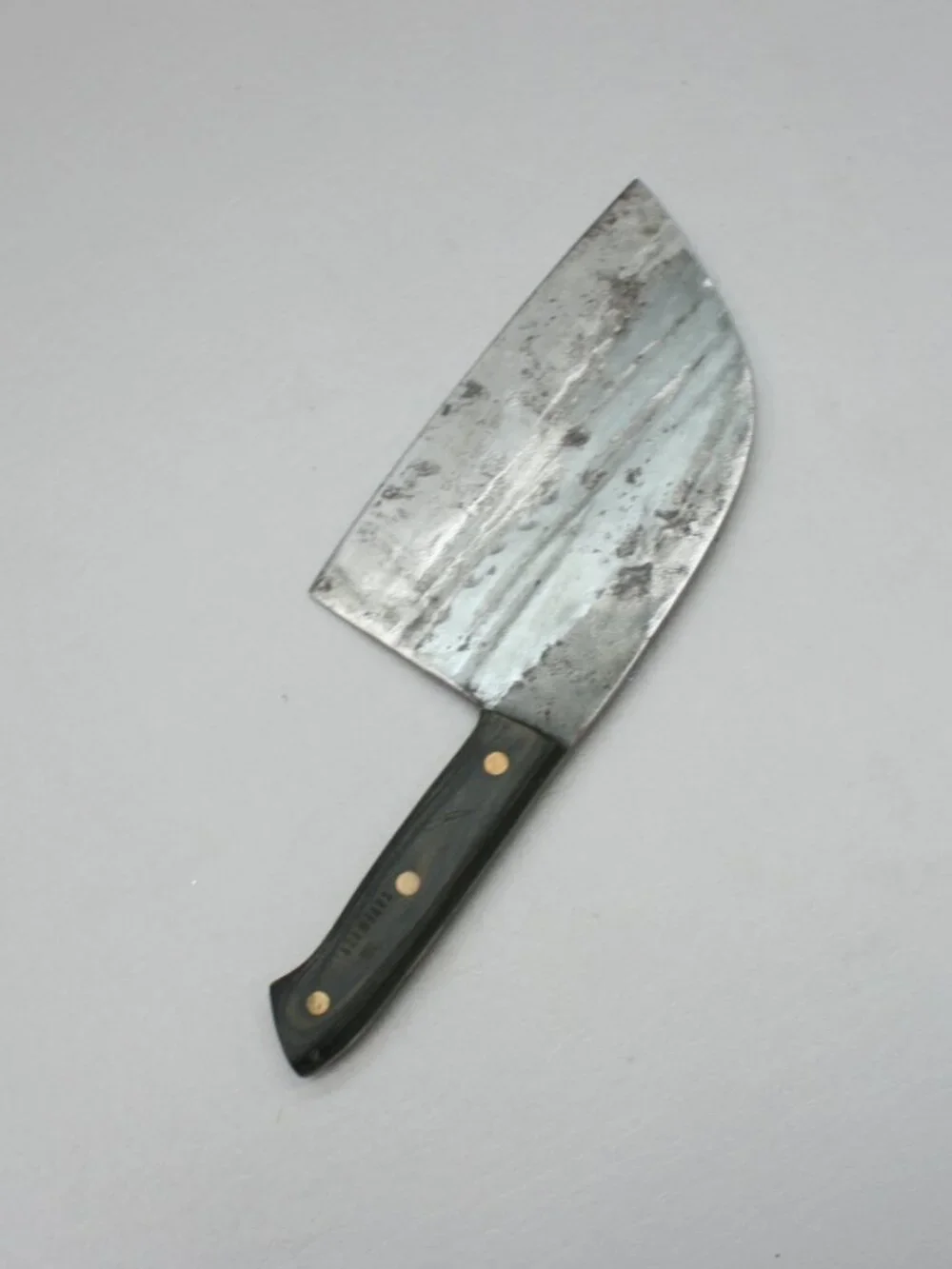 The CavemanStyle Chef Meat Cleaver Leather Sheath Sharpening Stone Caveman Style